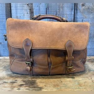 Mullholland Brothers Leather Briefcase / Satchel